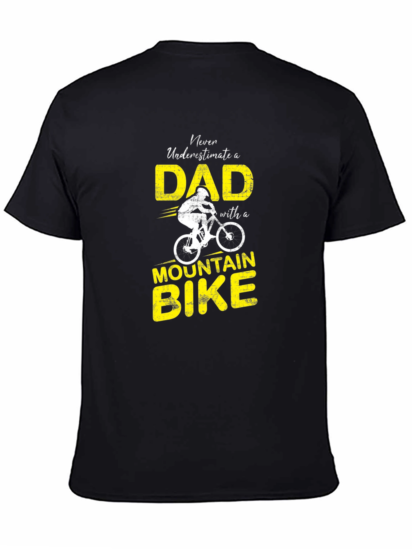 Dad Mountain Bike Graphic T-Shirt