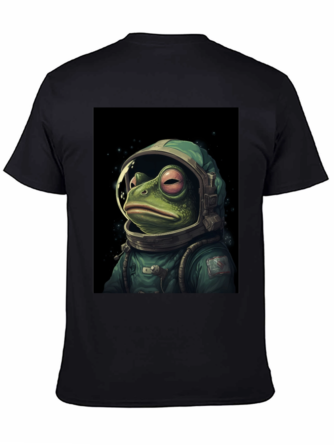 Frog Astronaut Graphic T-Shirt