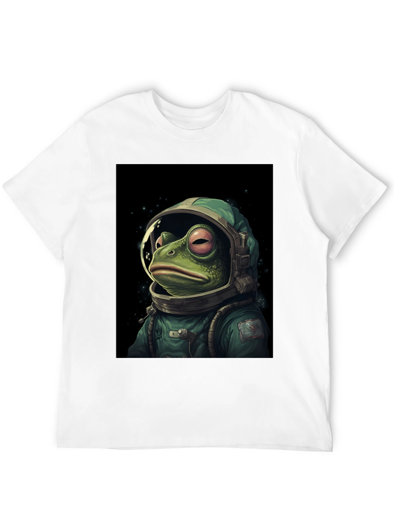 Frog Astronaut Graphic T-Shirt