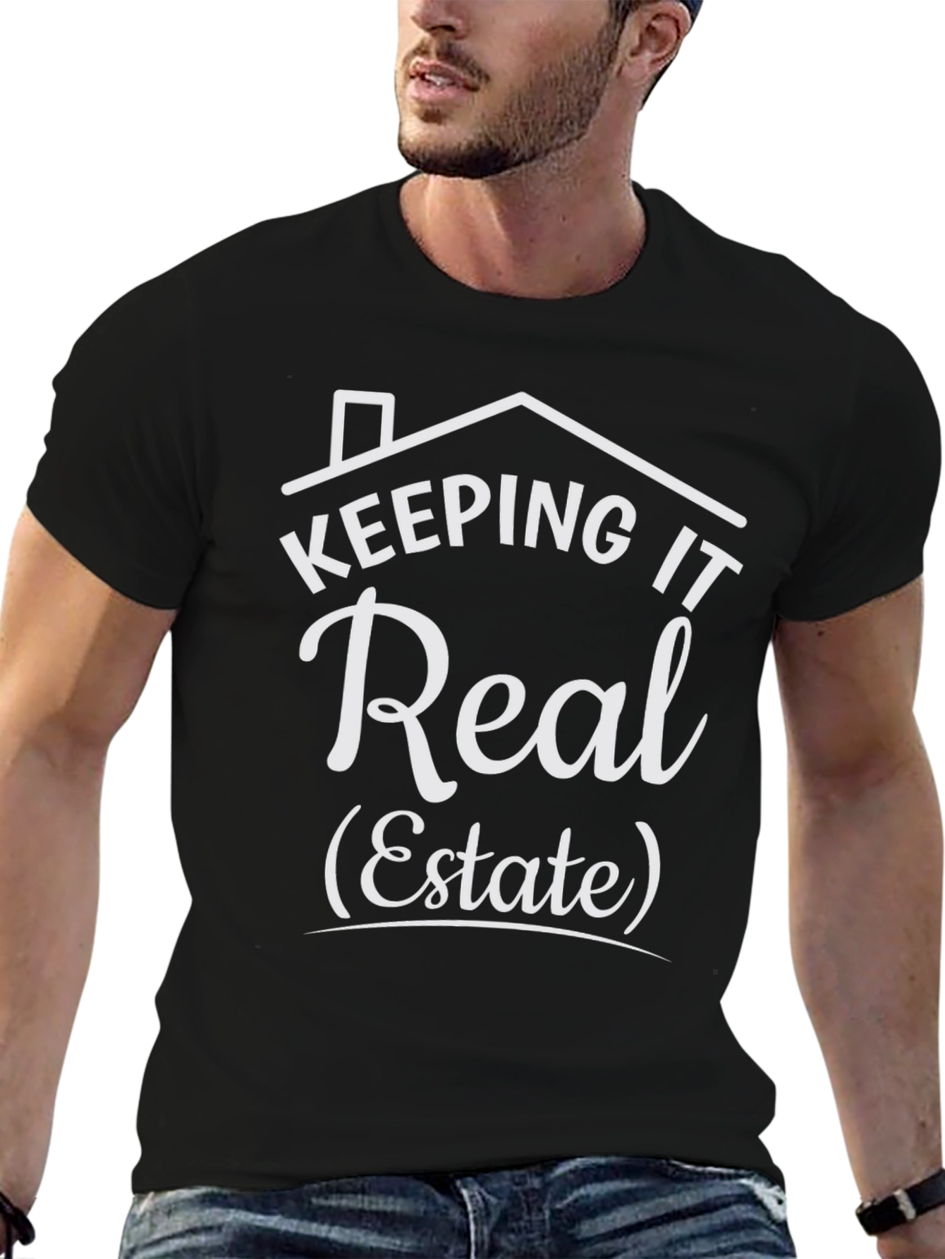 Keeping It Real Estate Graphic Tee