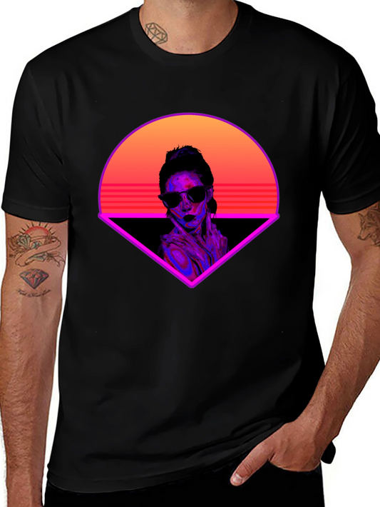 Retro Wave T-Shirt - Cool Graphic Tee