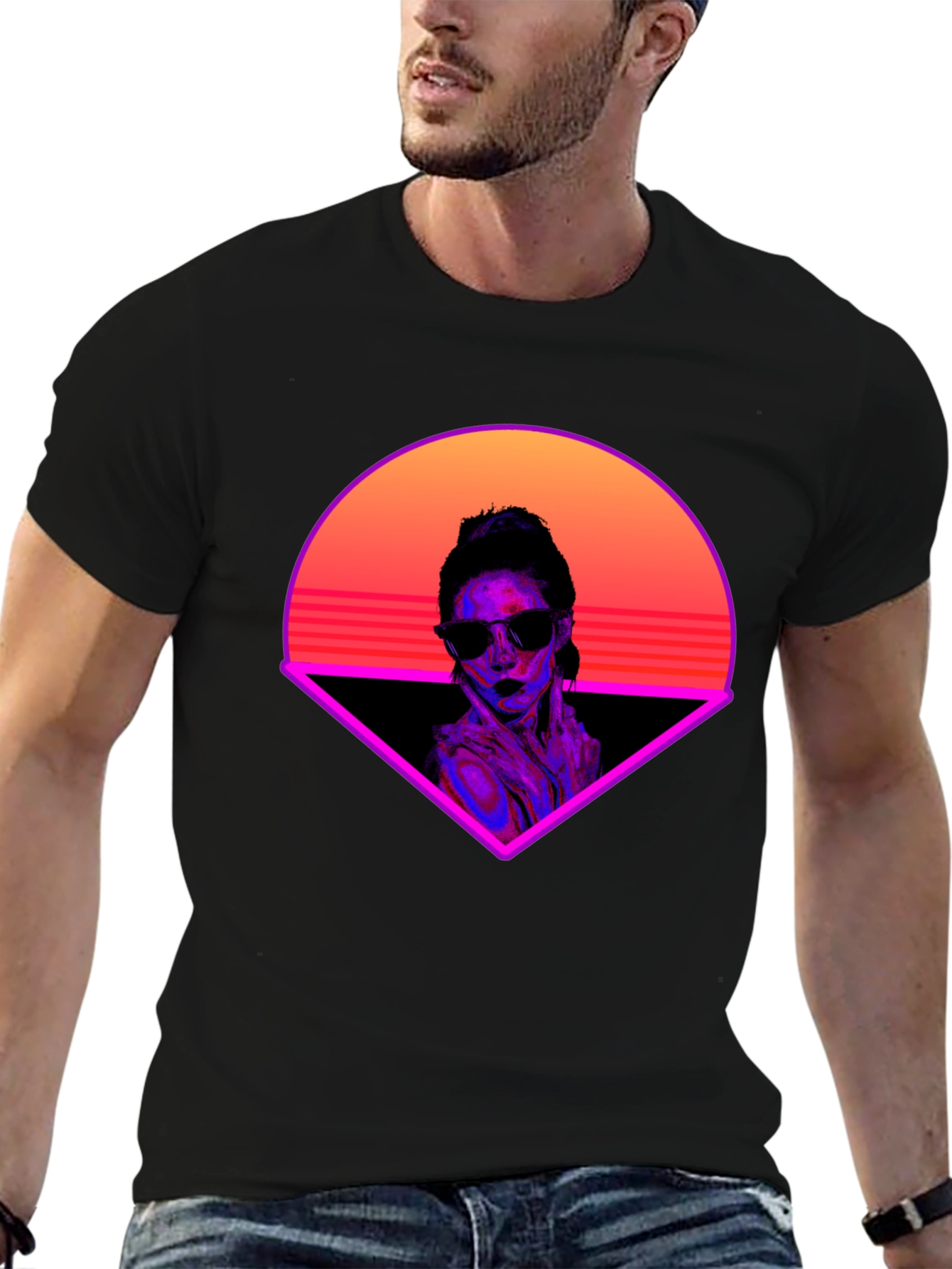 Retro Wave T-Shirt - Cool Graphic Tee