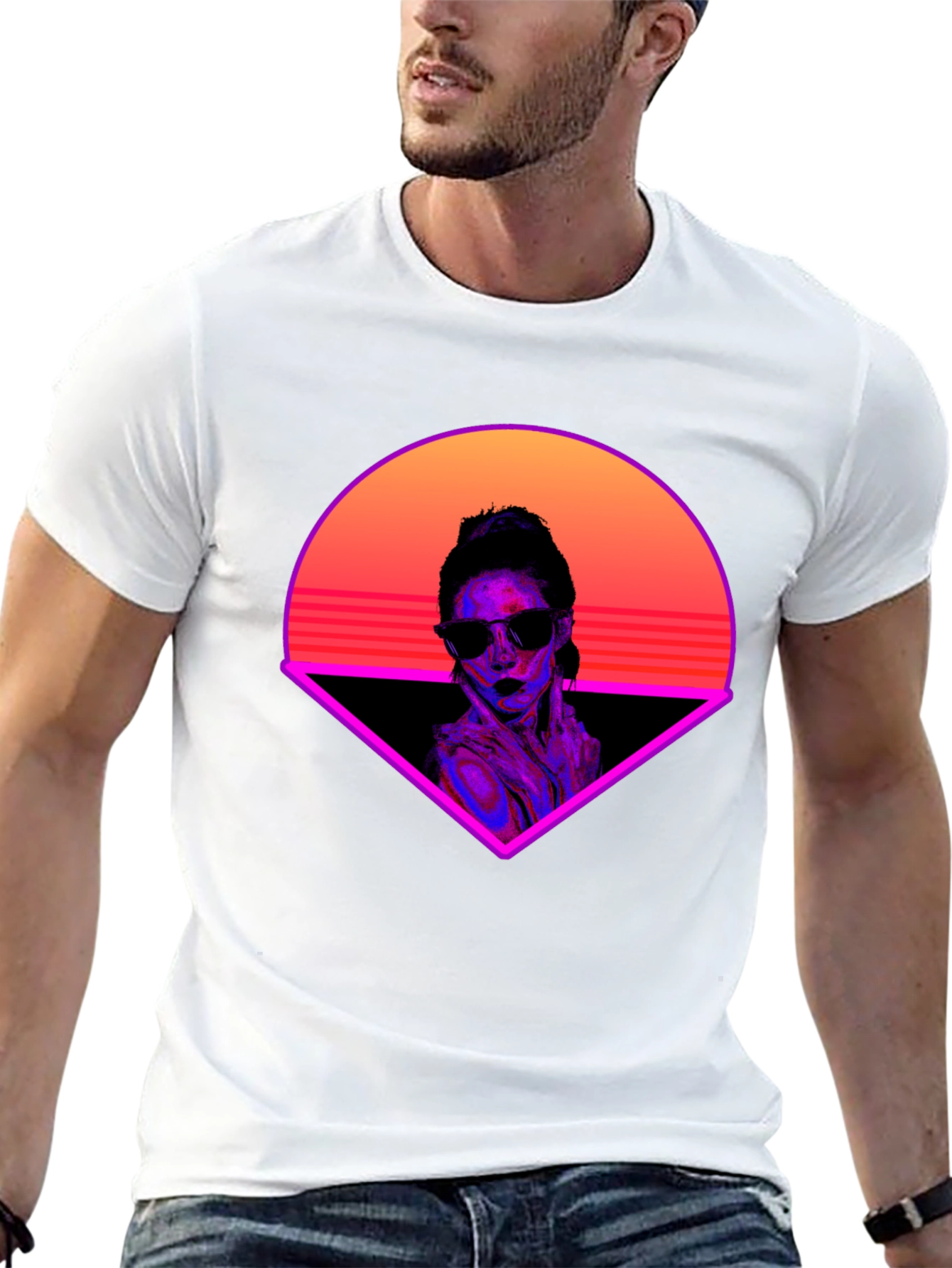 Retro Wave T-Shirt - Cool Graphic Tee