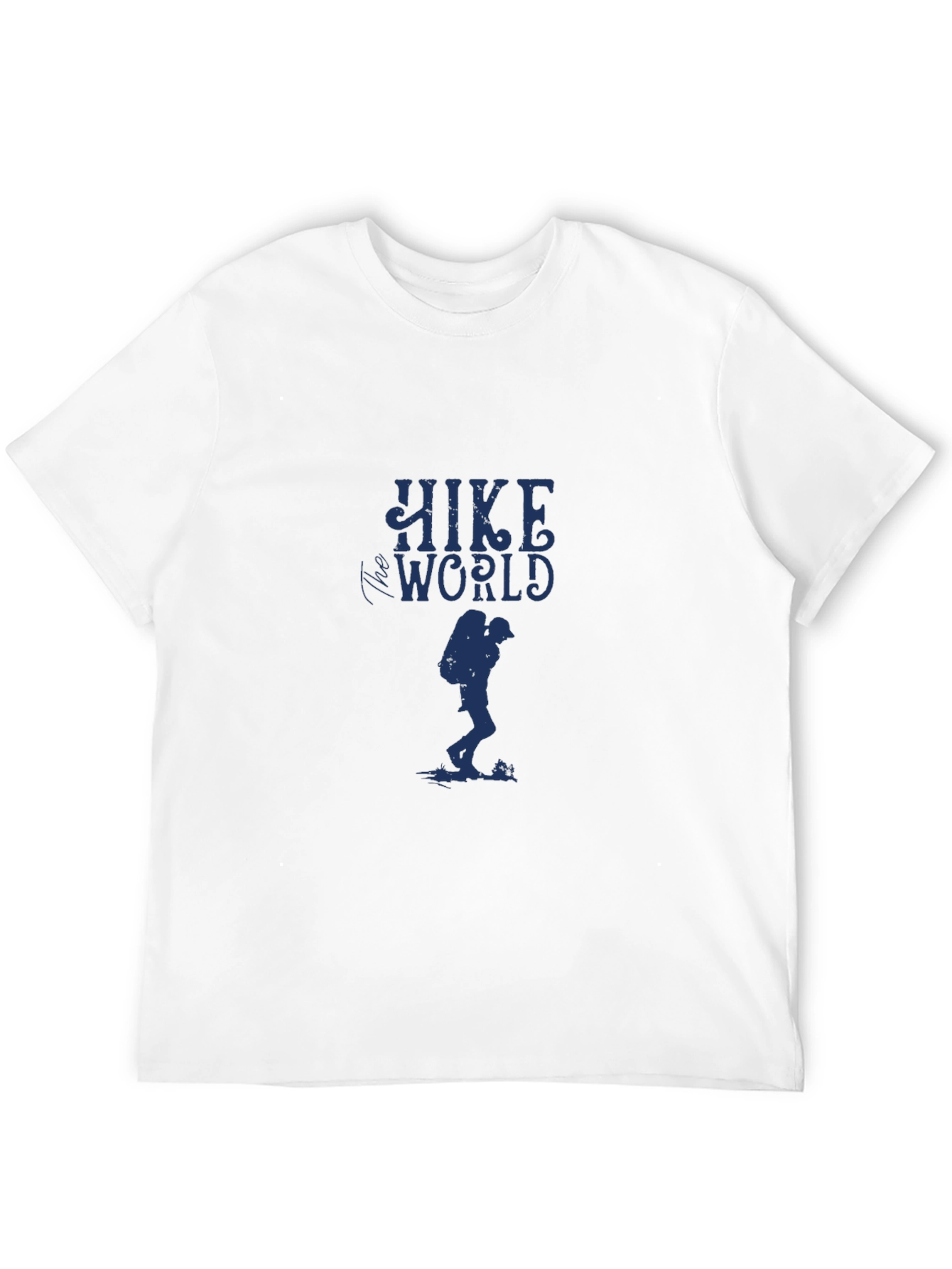 Hike World Graphic Tee - Black Adventure Shirt
