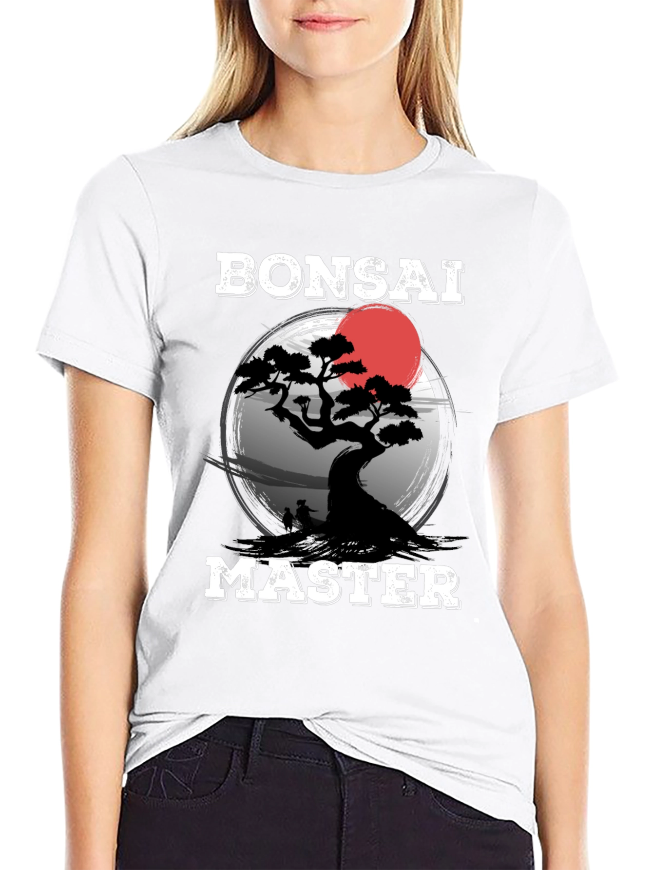 Bonsai Master Graphic T-Shirt - Black