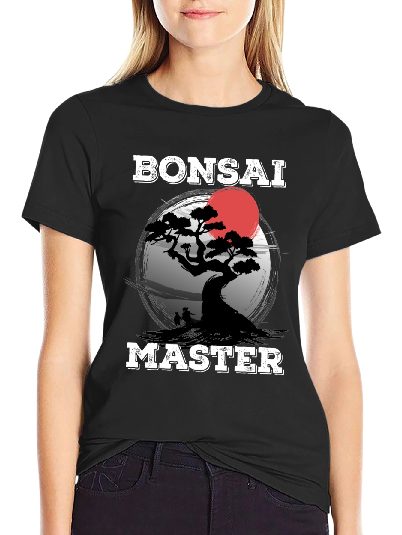 Bonsai Master Graphic T-Shirt - Black