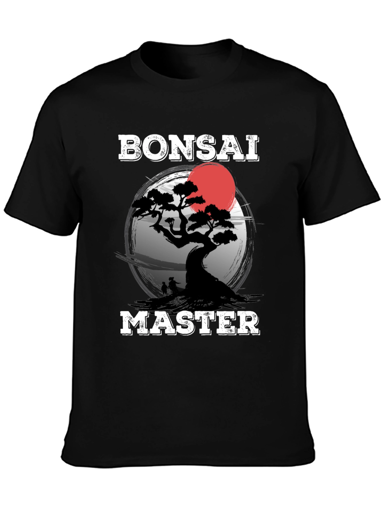 Bonsai Master Graphic T-Shirt - Black