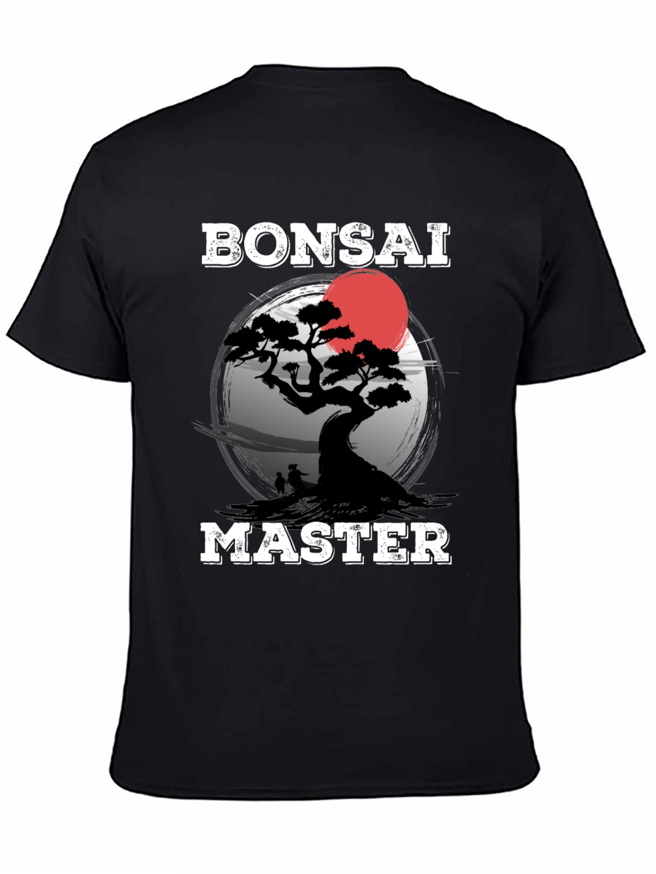 Bonsai Master Graphic T-Shirt - Black