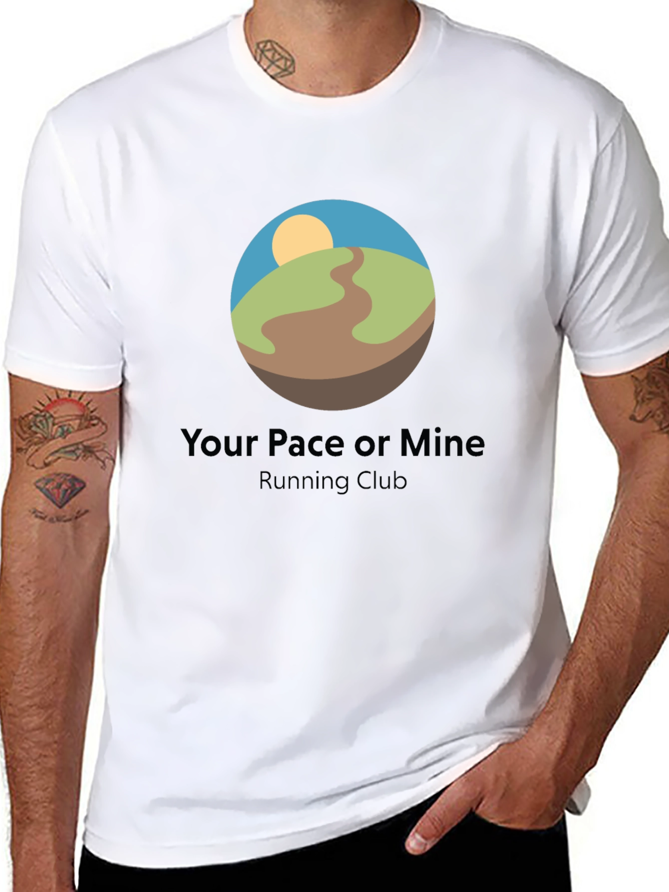 Your Pace or Mine Running Club T-Shirt