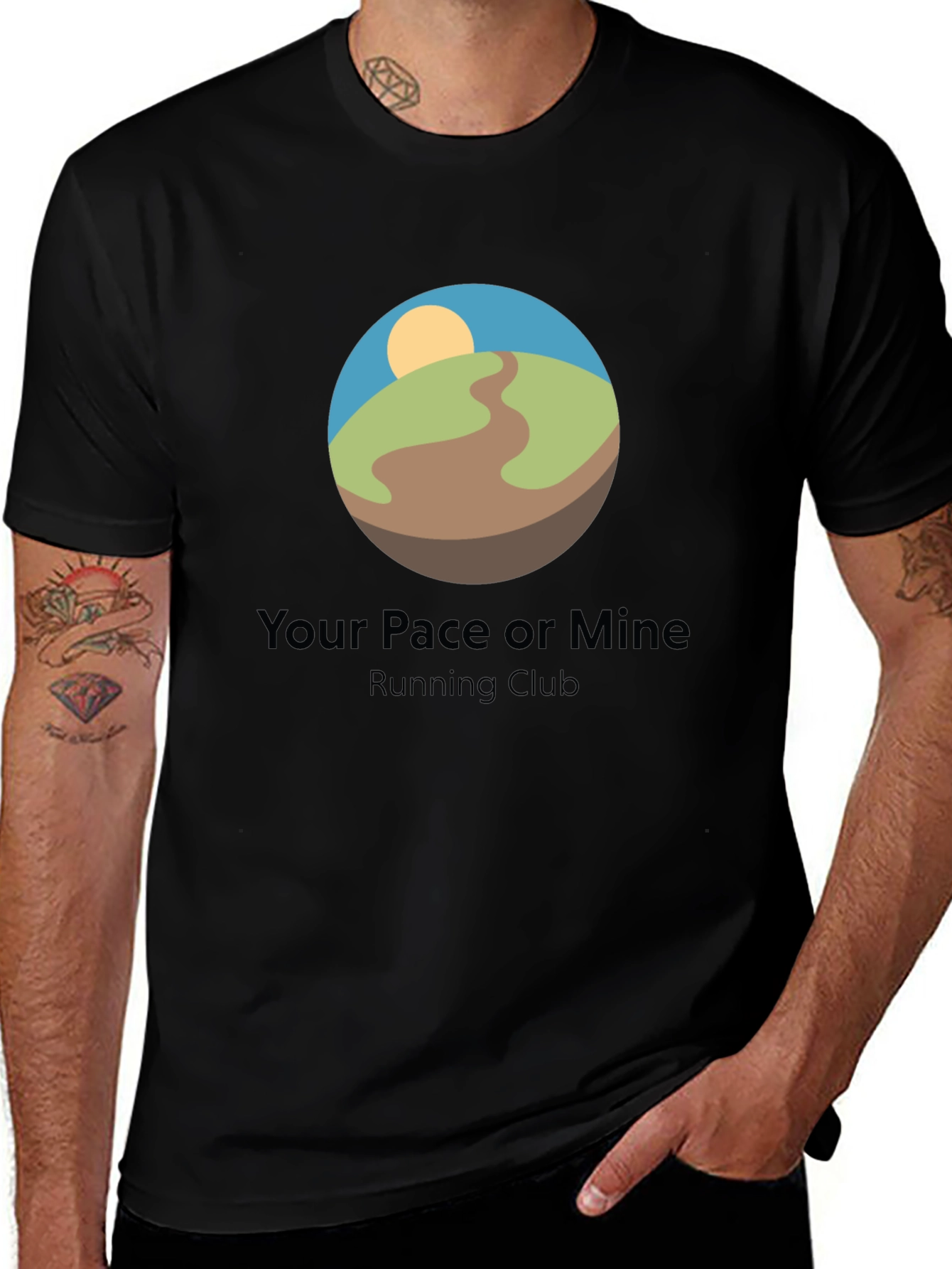 Your Pace or Mine Running Club T-Shirt