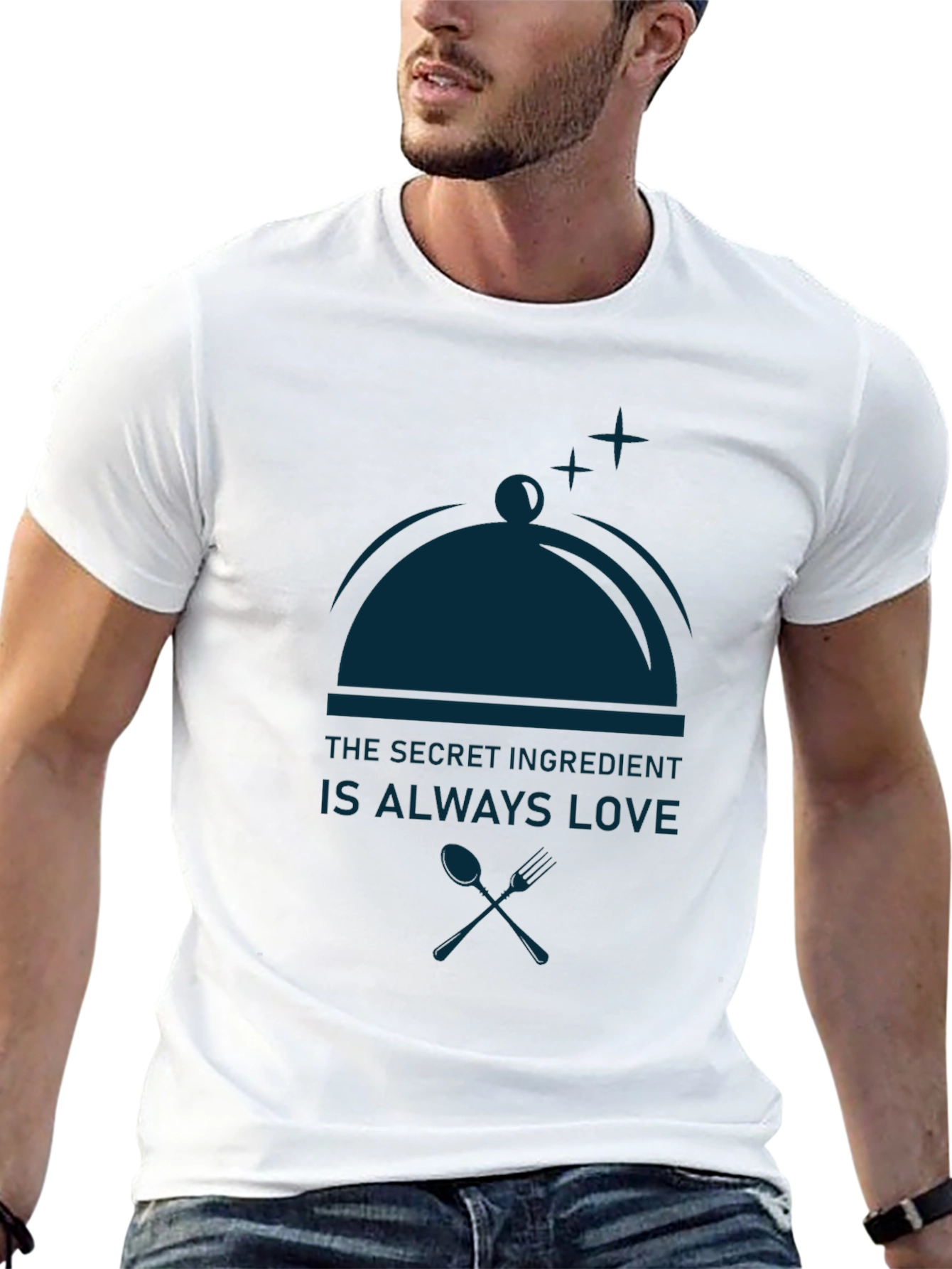 Secret Ingredient Love T-Shirt - Culinary Gift Tee