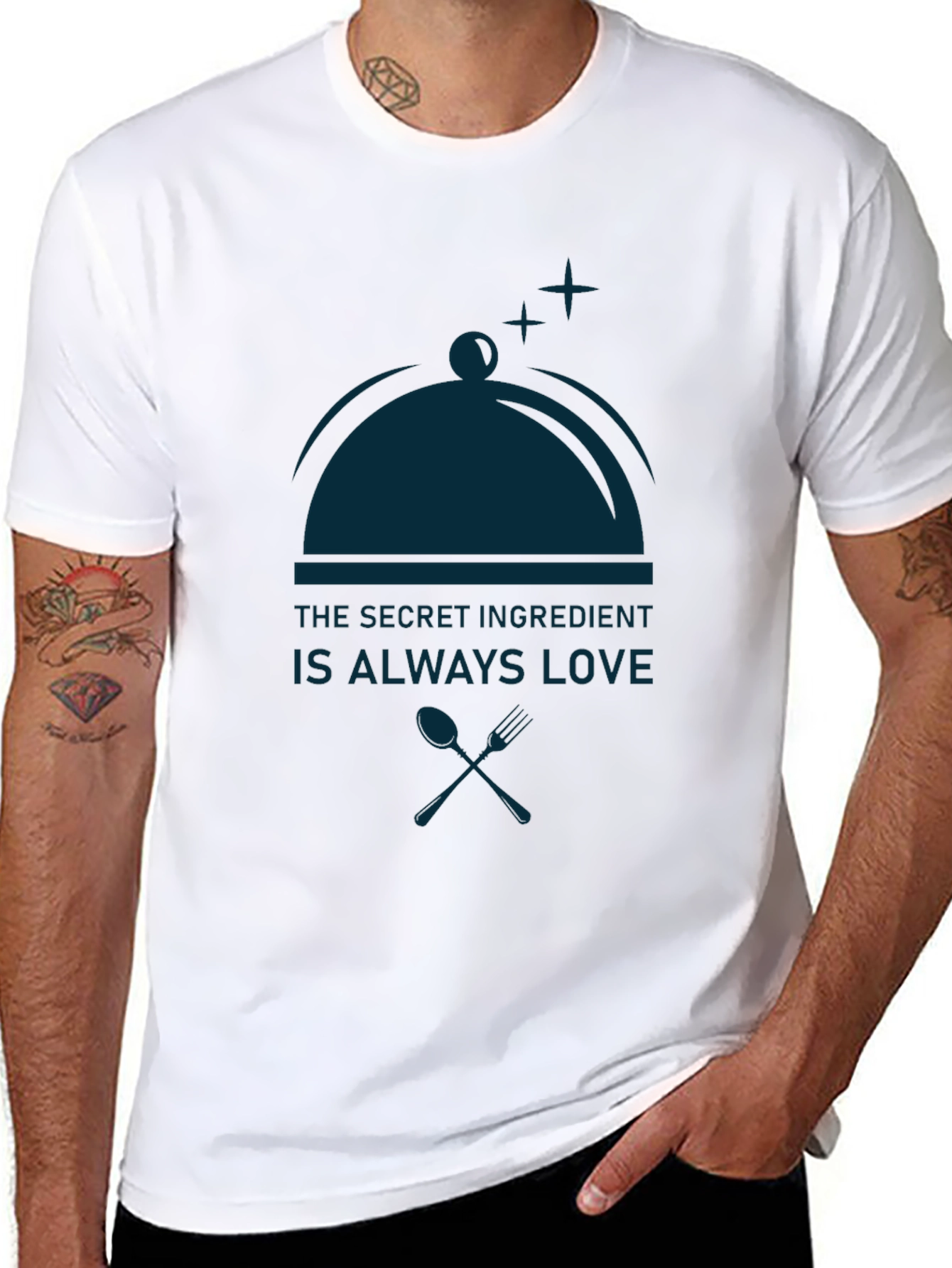 Secret Ingredient Love T-Shirt - Culinary Gift Tee