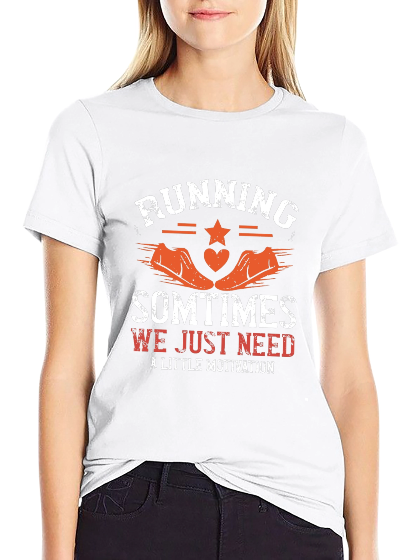 Running Motivation Black T-Shirt