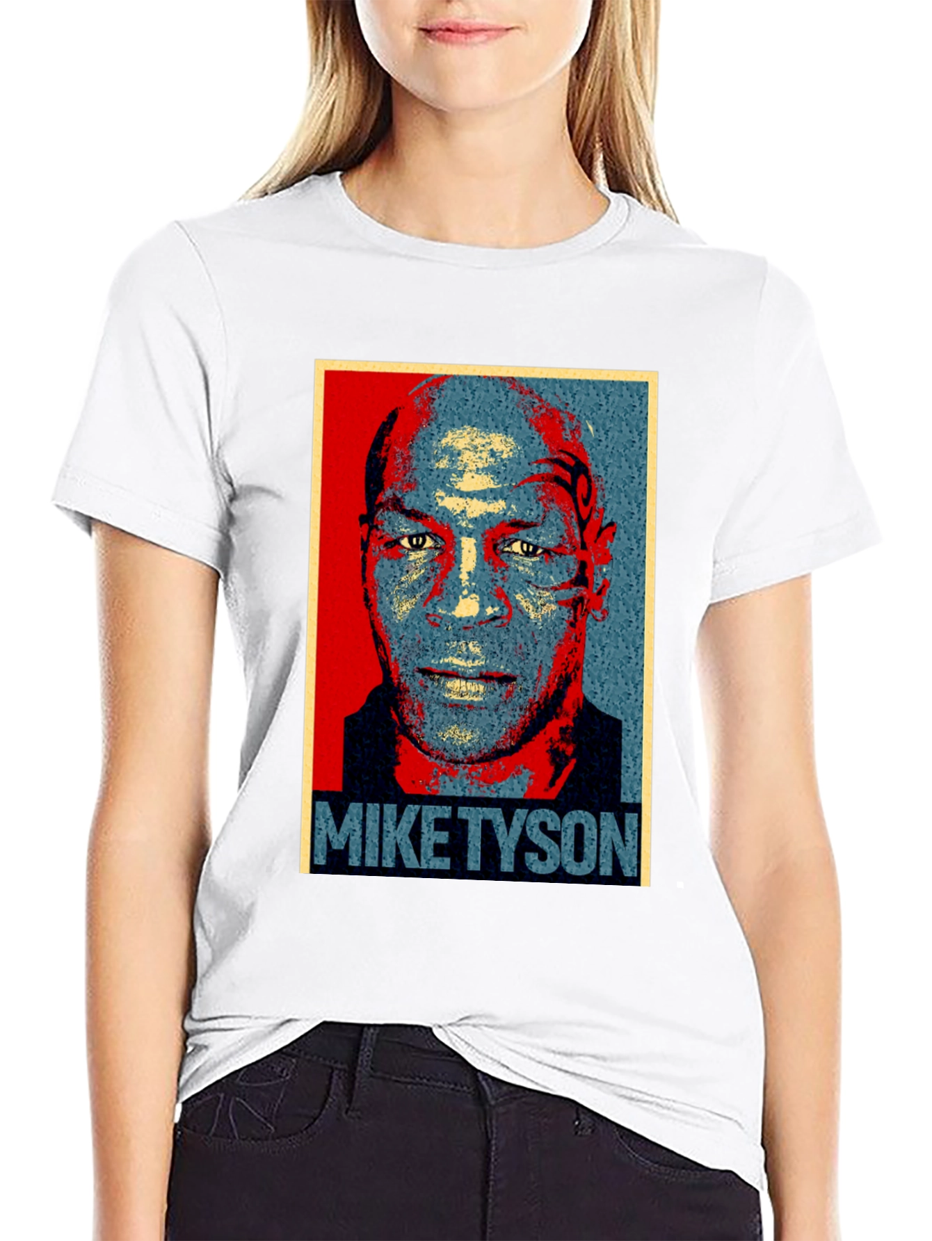 Mike Tyson Graphic Print T-Shirt