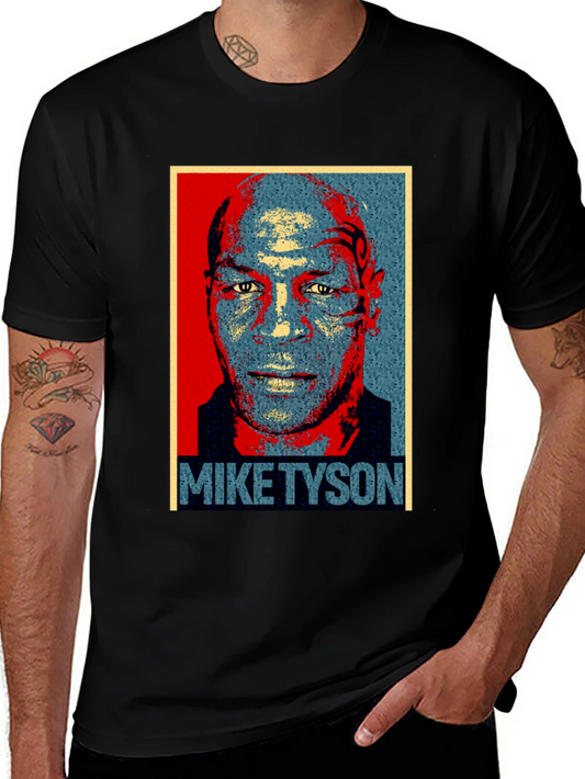 Mike Tyson Graphic Print T-Shirt