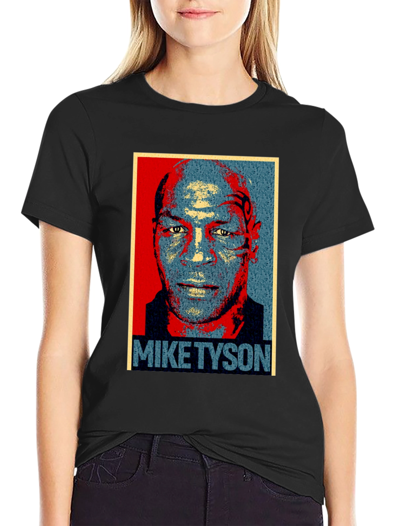 Mike Tyson Graphic Print T-Shirt