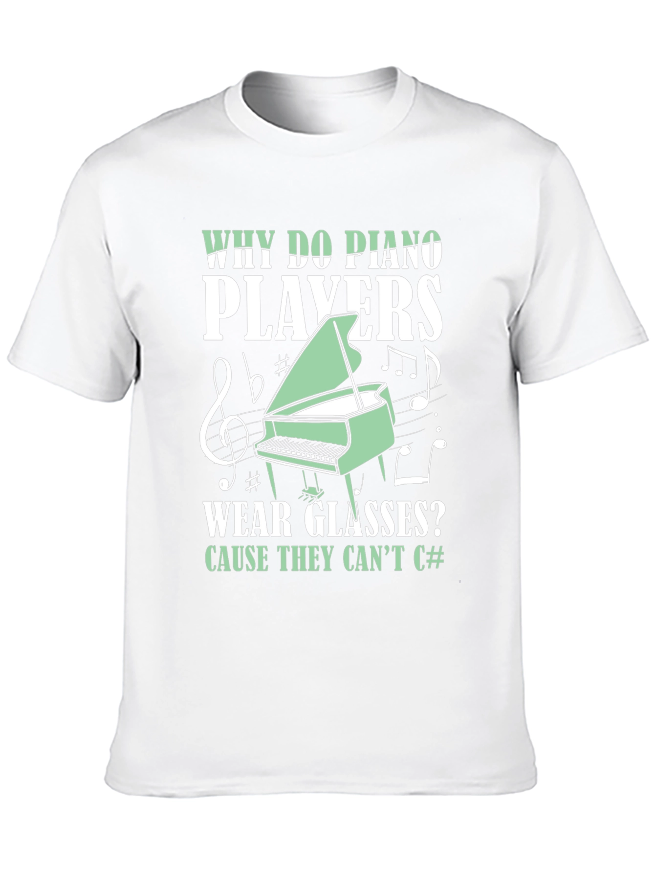 Piano Player T-Shirt - Music Pun Tee