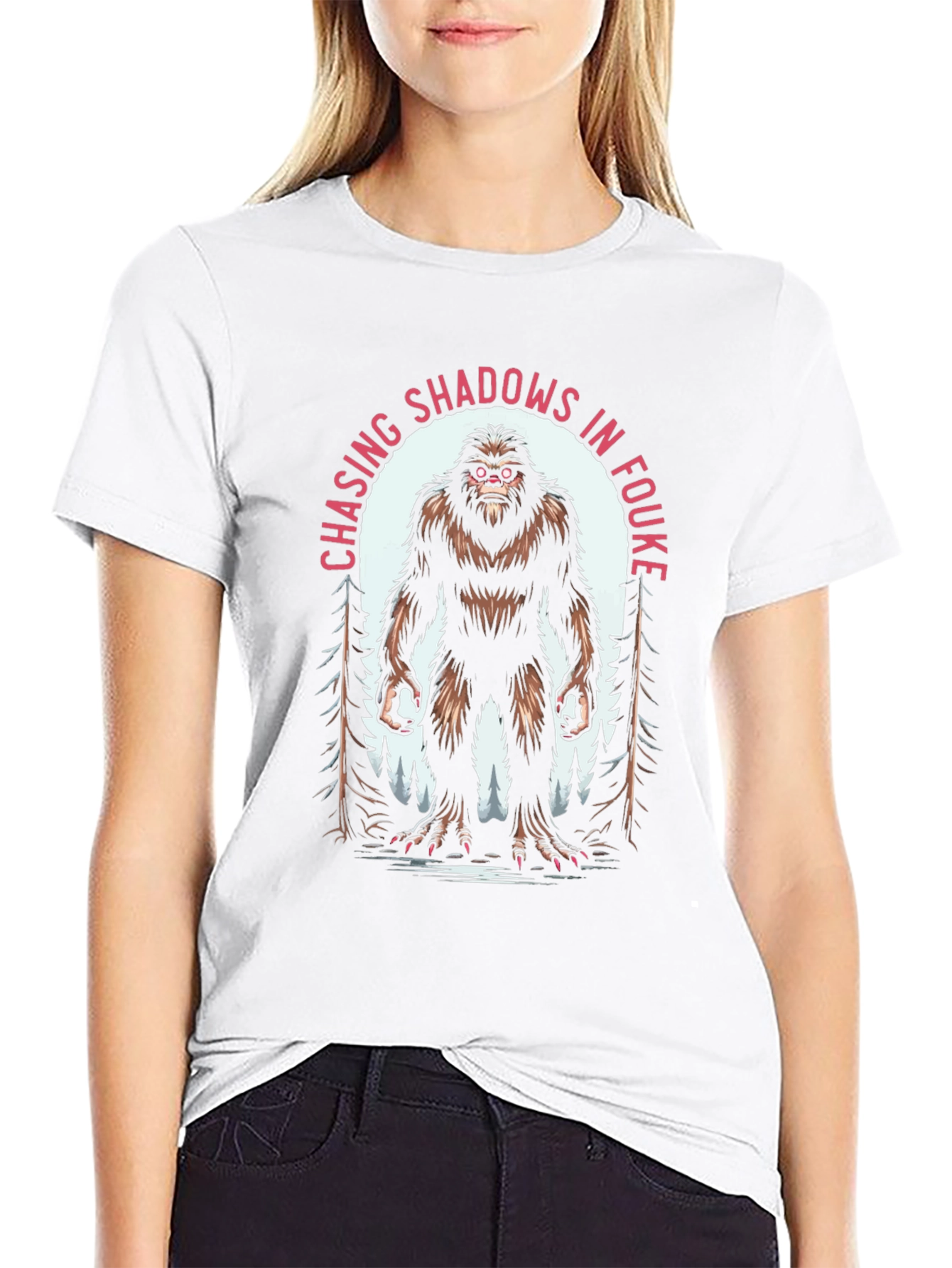 Chasing Shadows Bigfoot T-Shirt - Fouke Monster Tee