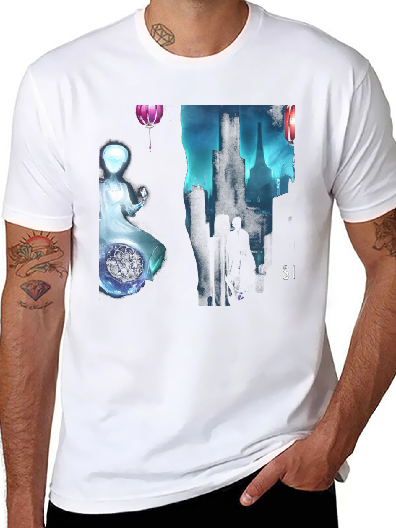 Urban Dreamscape Graphic Tee