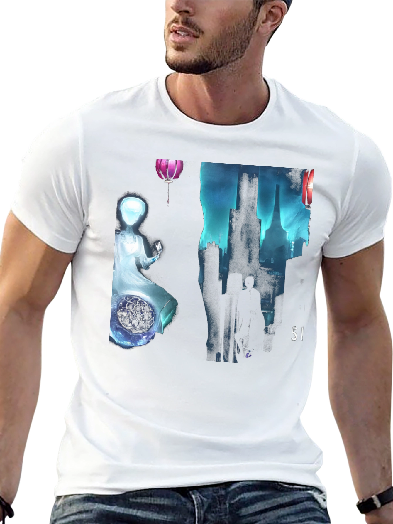 Urban Dreamscape Graphic Tee