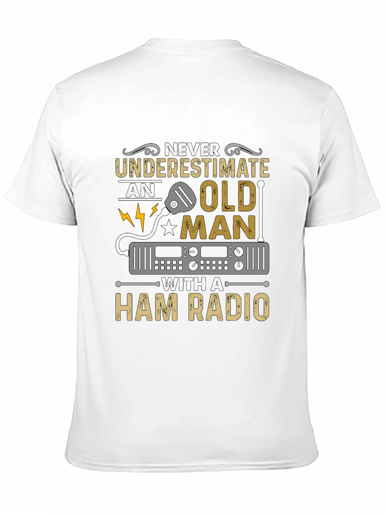 Ham Radio Old Man T-Shirt