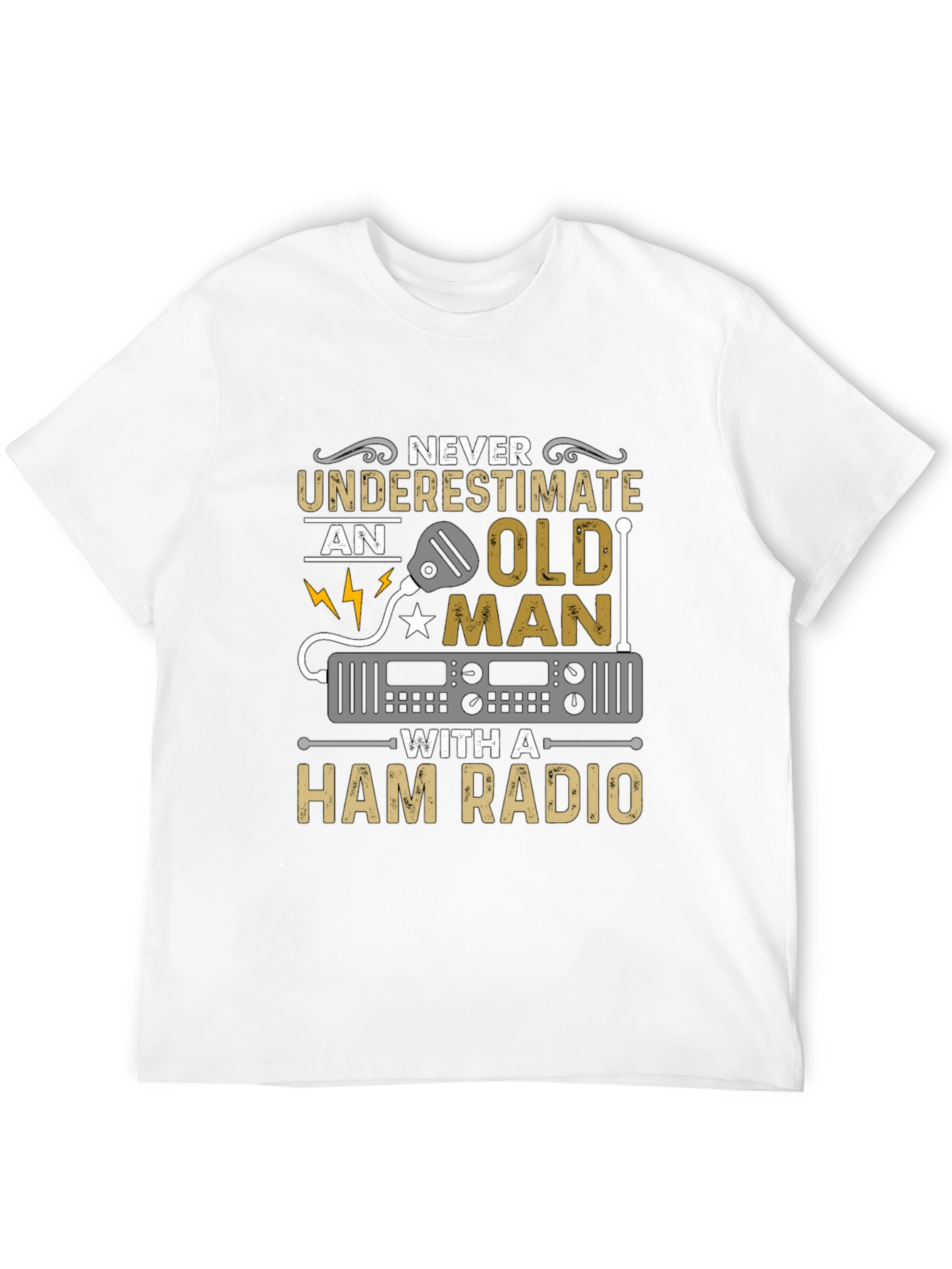 Ham Radio Old Man T-Shirt