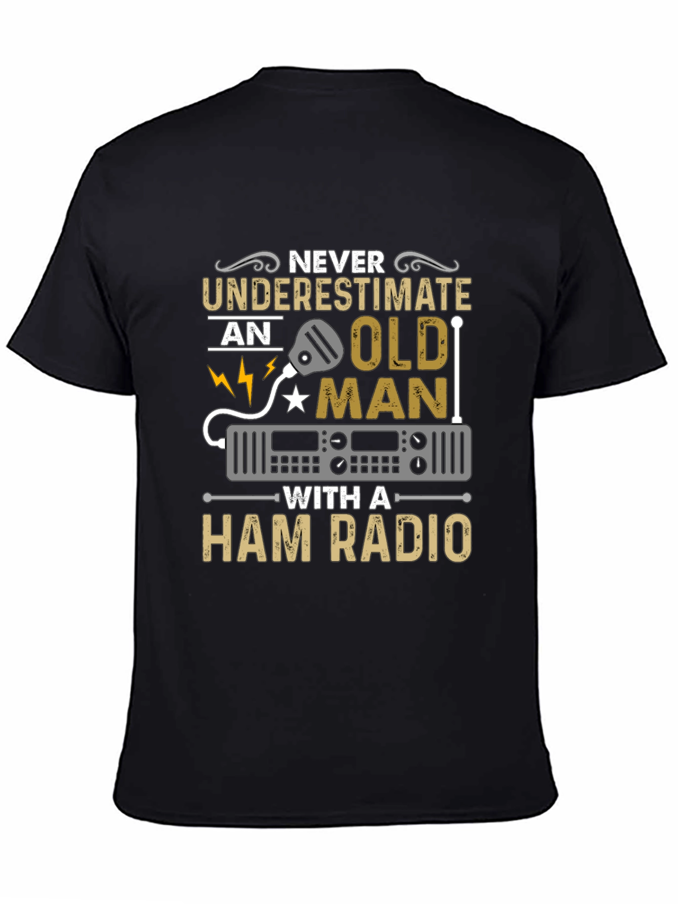 Ham Radio Old Man T-Shirt