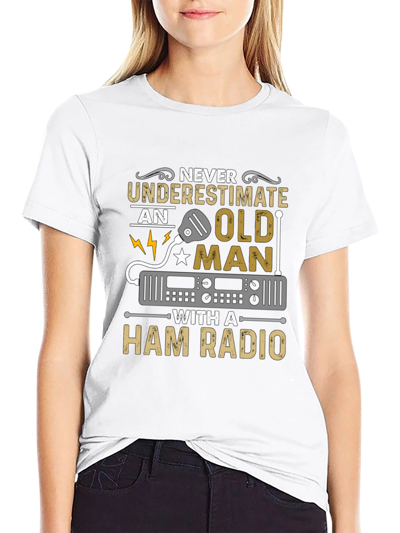 Ham Radio Old Man T-Shirt