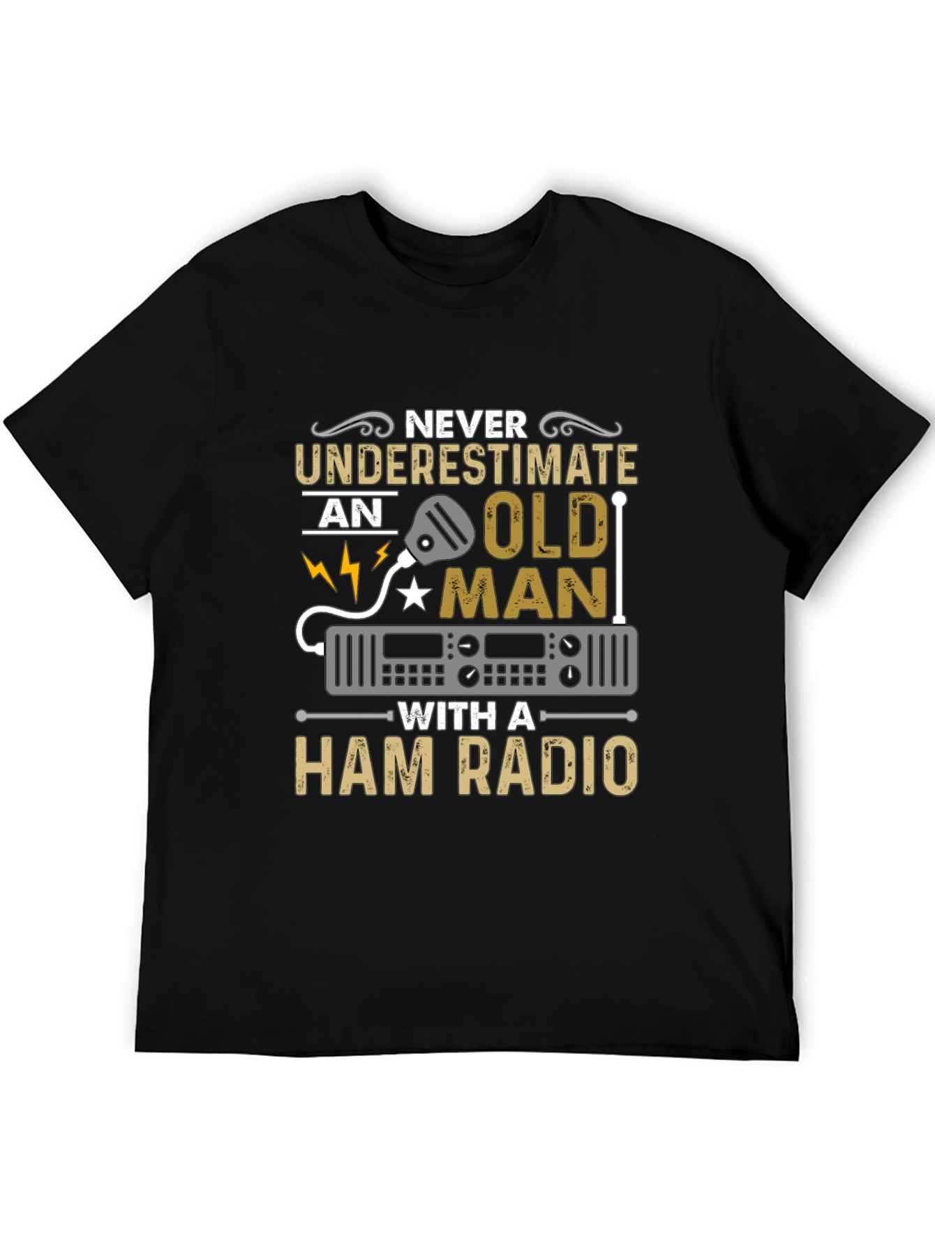 Ham Radio Old Man T-Shirt