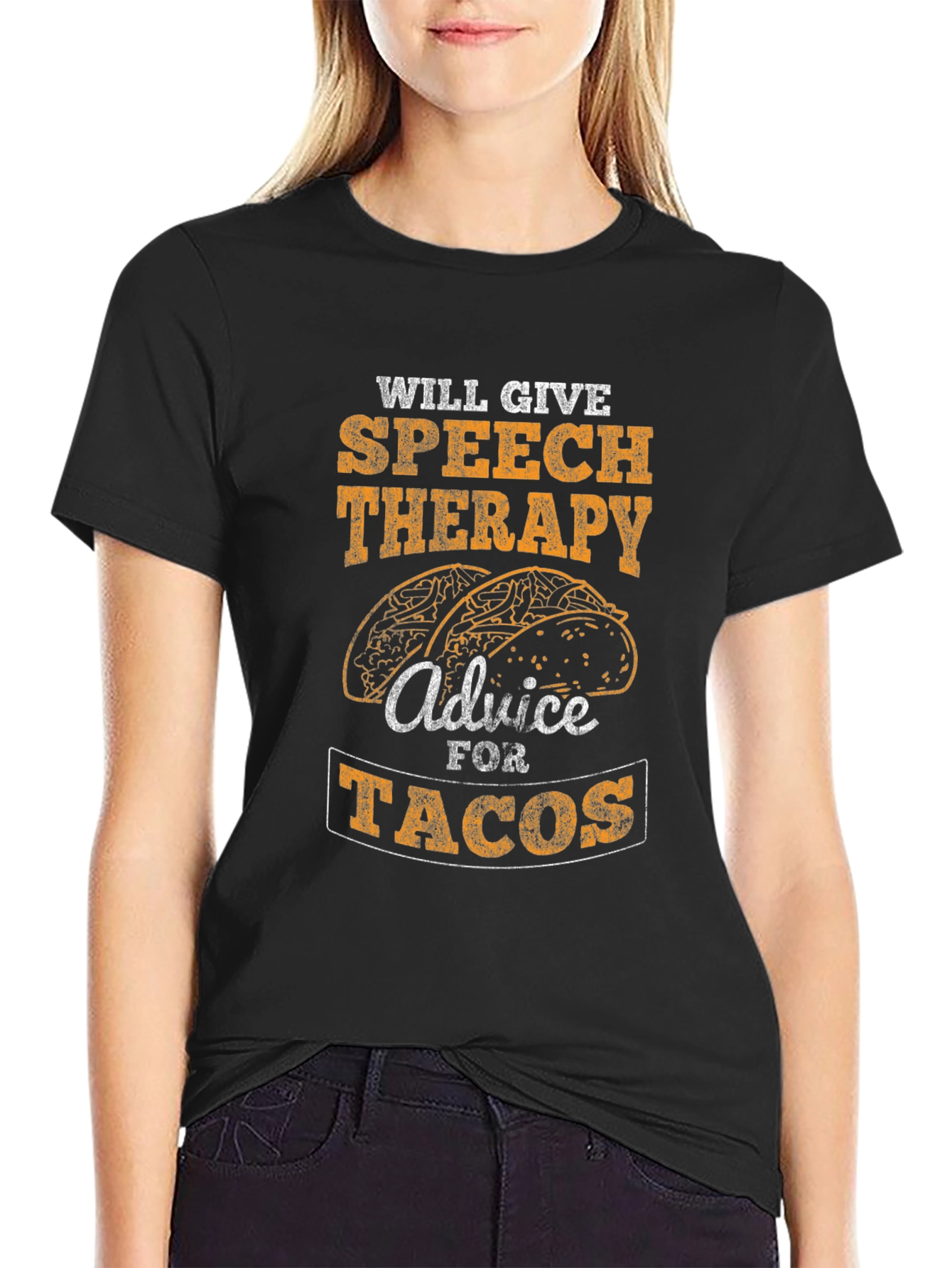 Will Give Speech Therapy Advice for Tacos T-Shirt