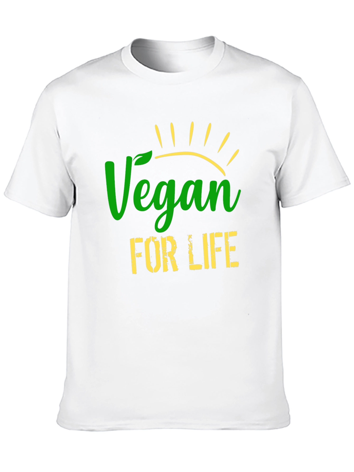 Vegan for Life T-Shirt - Stylish Vegan Apparel