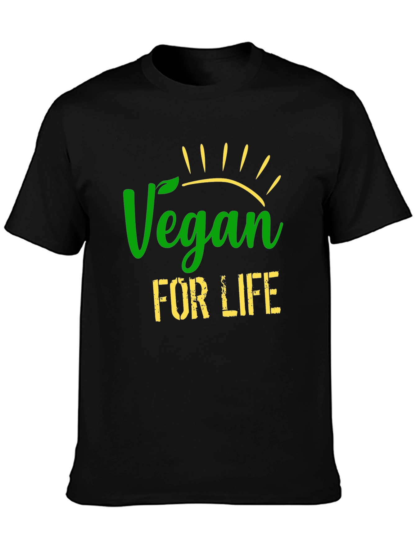 Vegan for Life T-Shirt - Stylish Vegan Apparel
