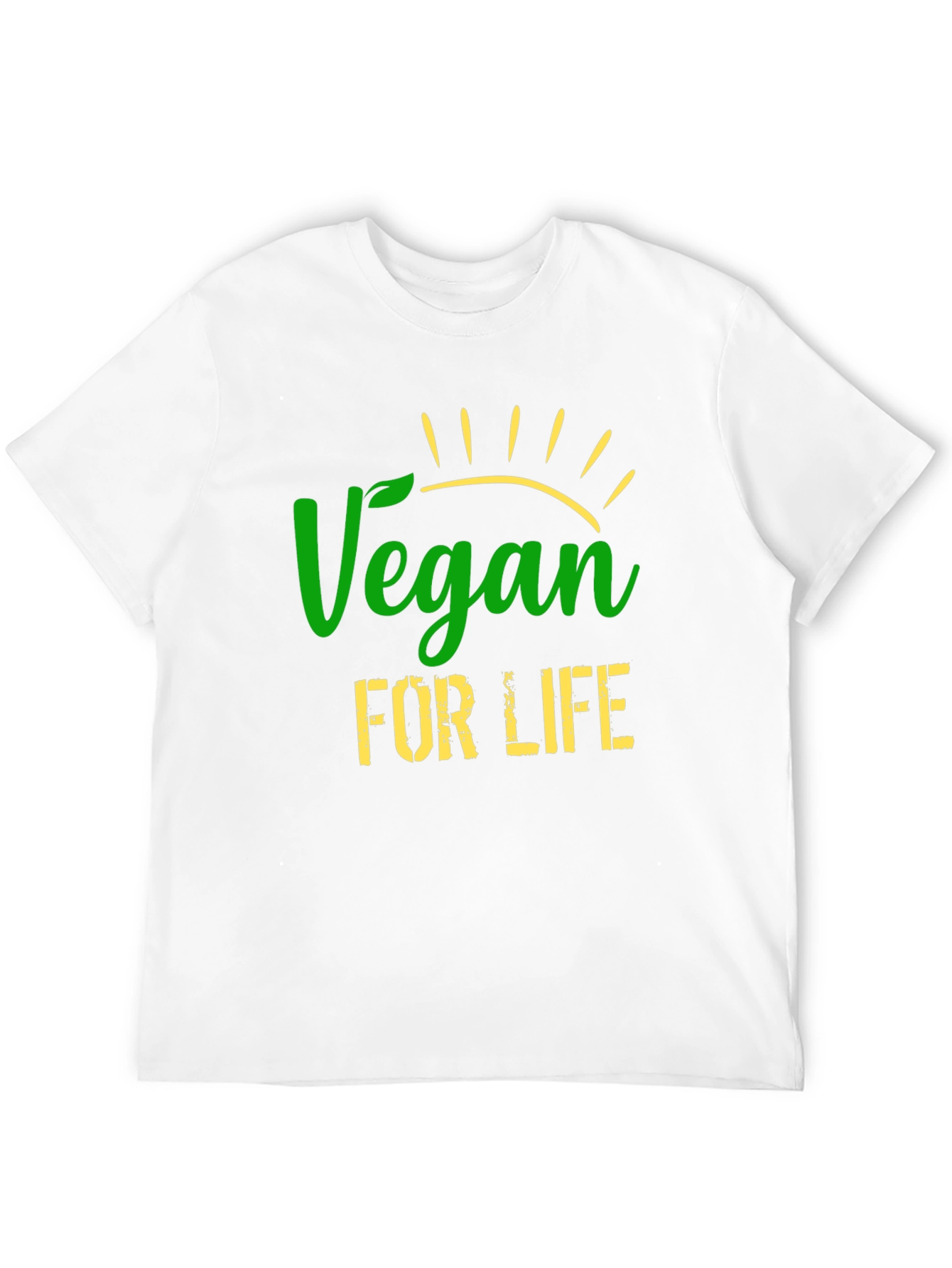 Vegan for Life T-Shirt - Stylish Vegan Apparel