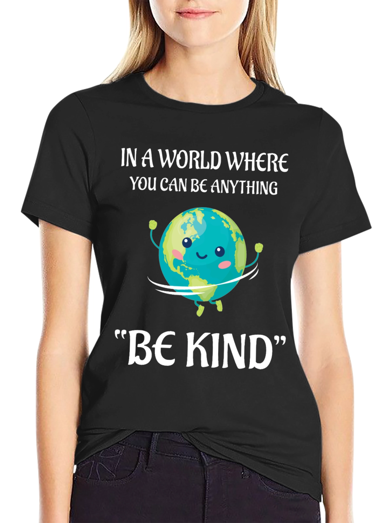 Be Kind Earth Graphic T-Shirt