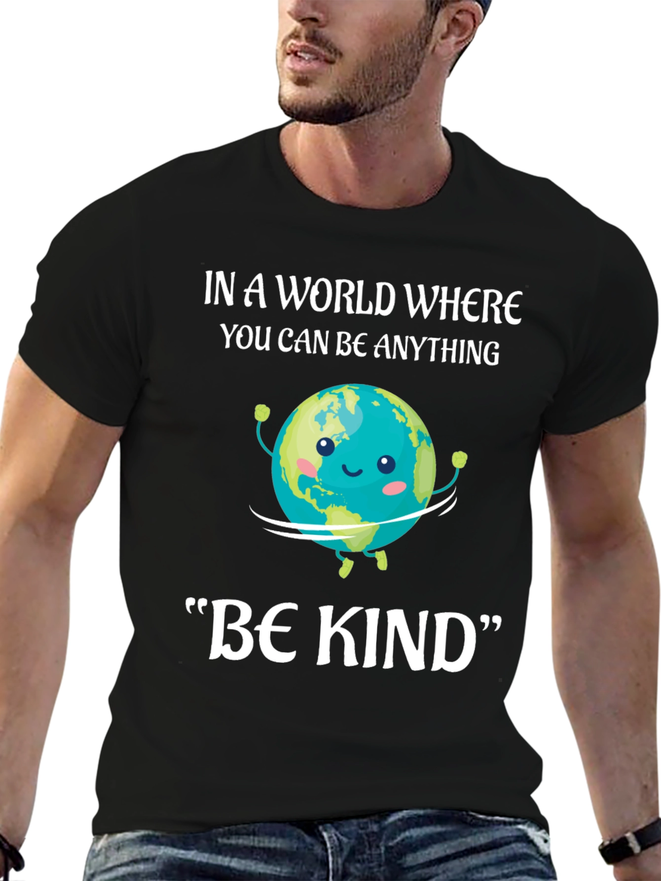 Be Kind Earth Graphic T-Shirt