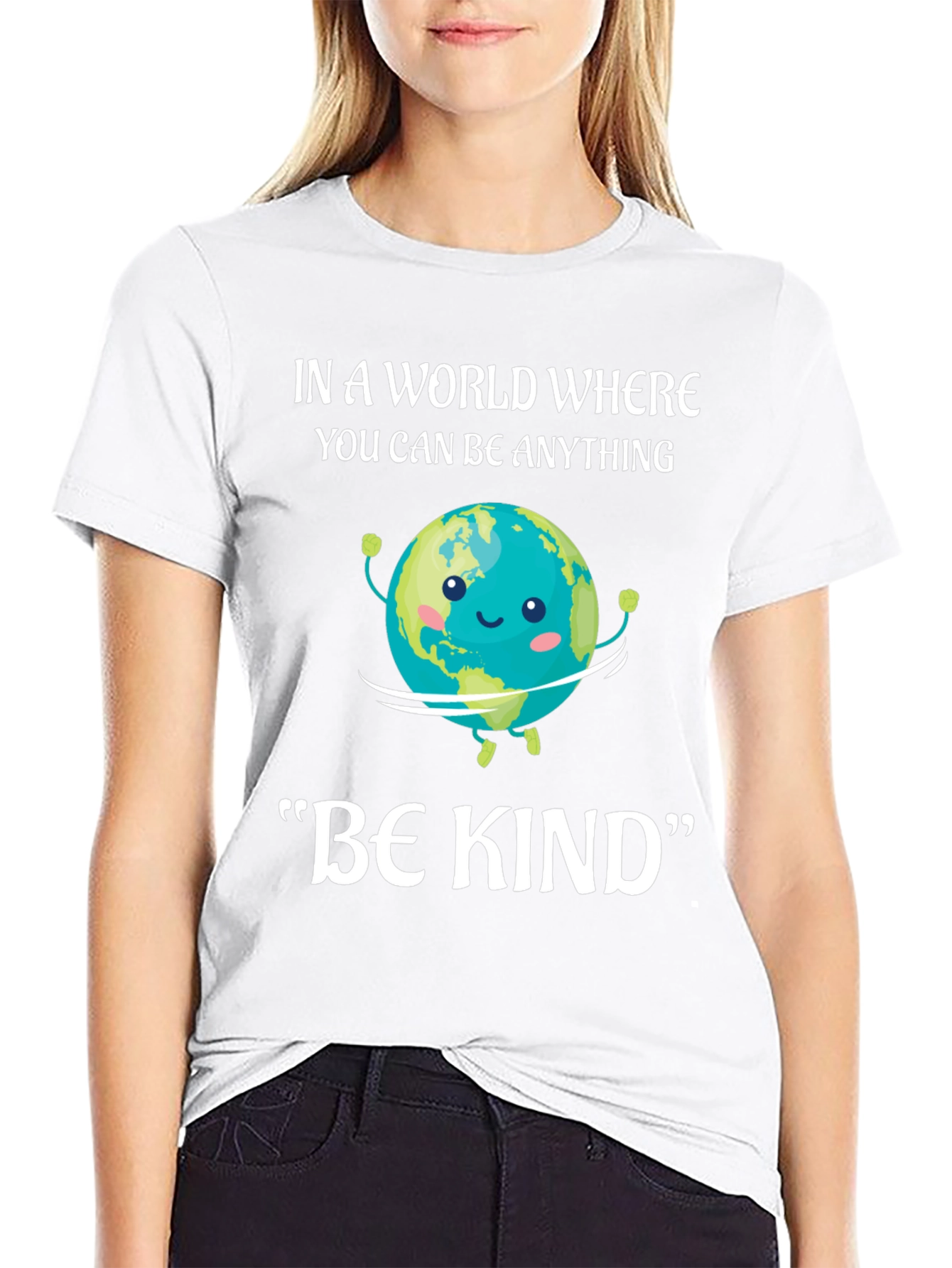 Be Kind Earth Graphic T-Shirt