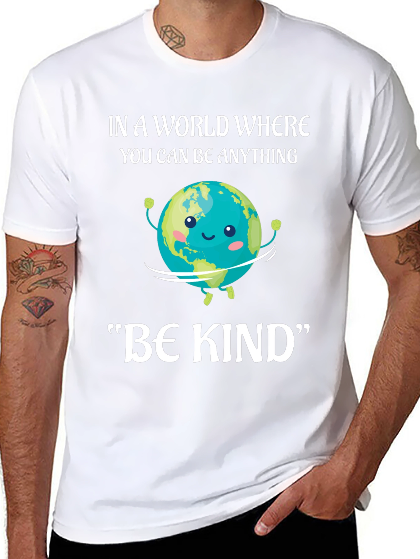 Be Kind Earth Graphic T-Shirt