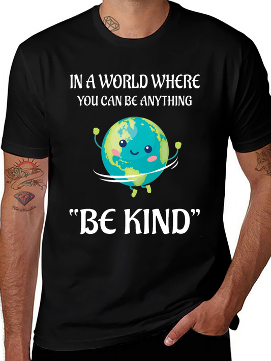 Be Kind Earth Graphic T-Shirt