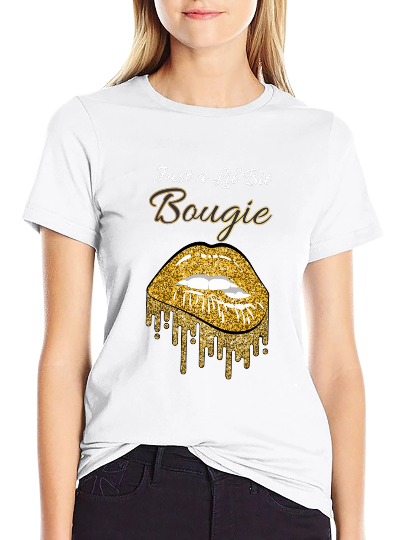 Just a Lil Bit Bougie Graphic T-Shirt