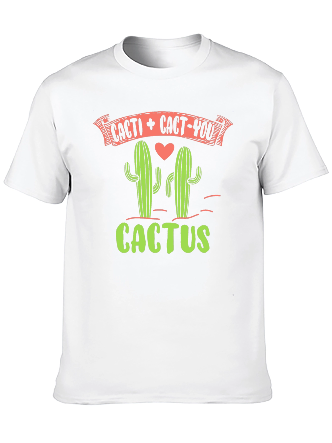 Cacti + Cact-You Graphic T-Shirt