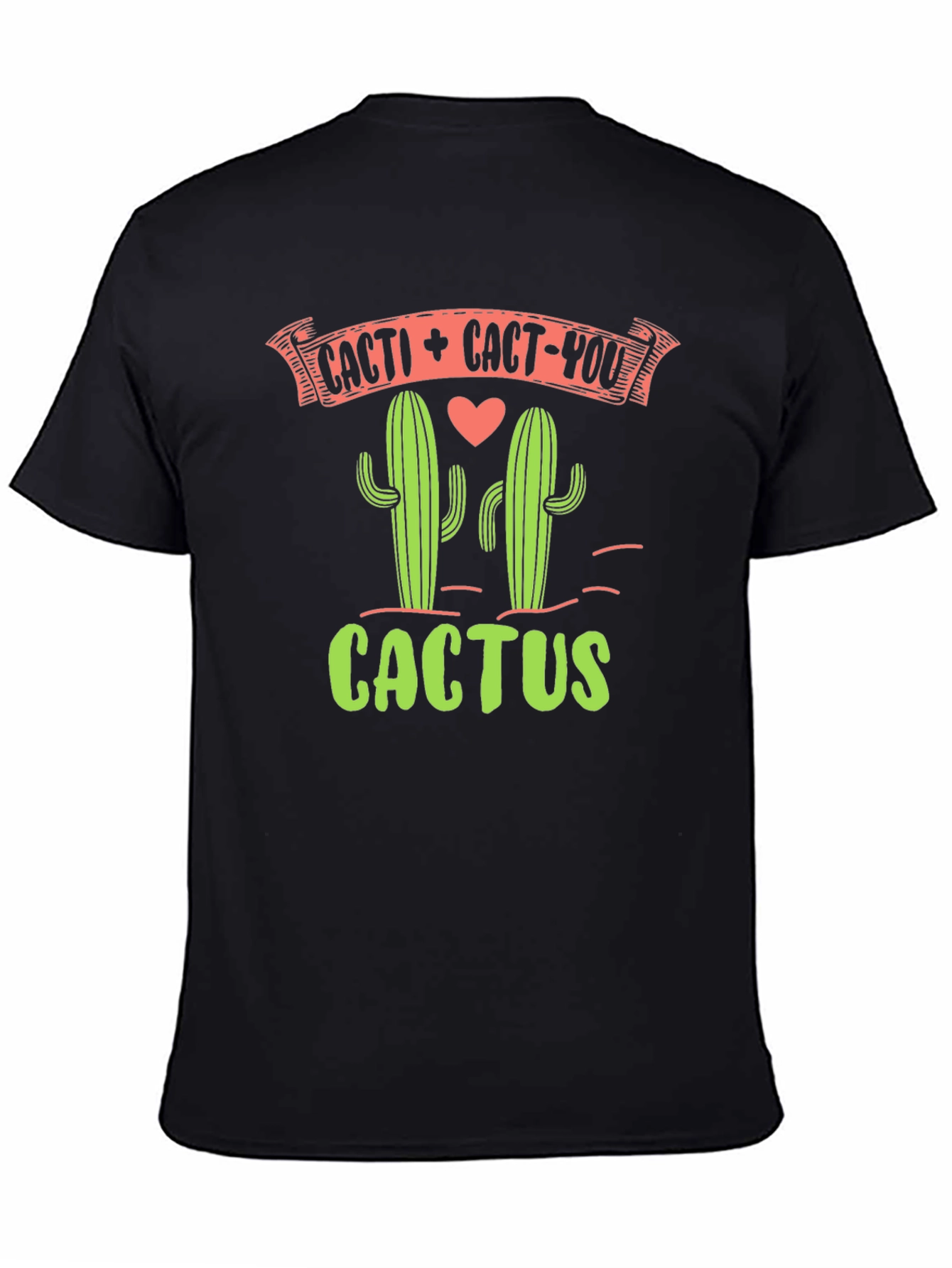 Cacti + Cact-You Graphic T-Shirt