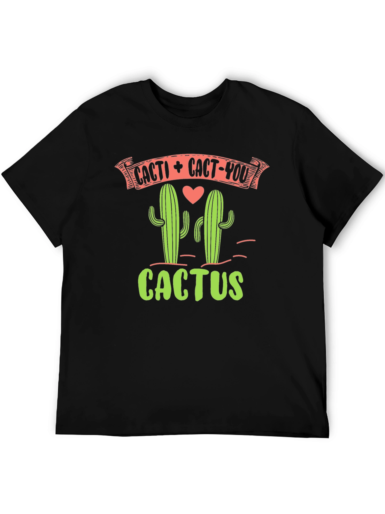 Cacti + Cact-You Graphic T-Shirt