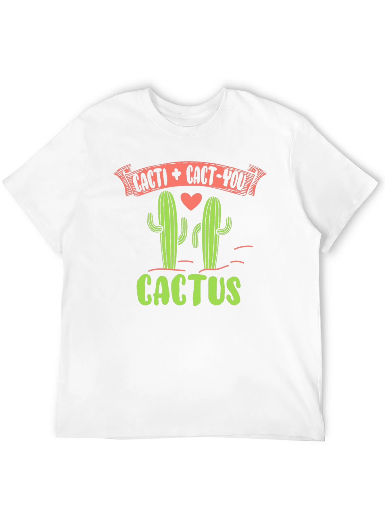 Cacti + Cact-You Graphic T-Shirt