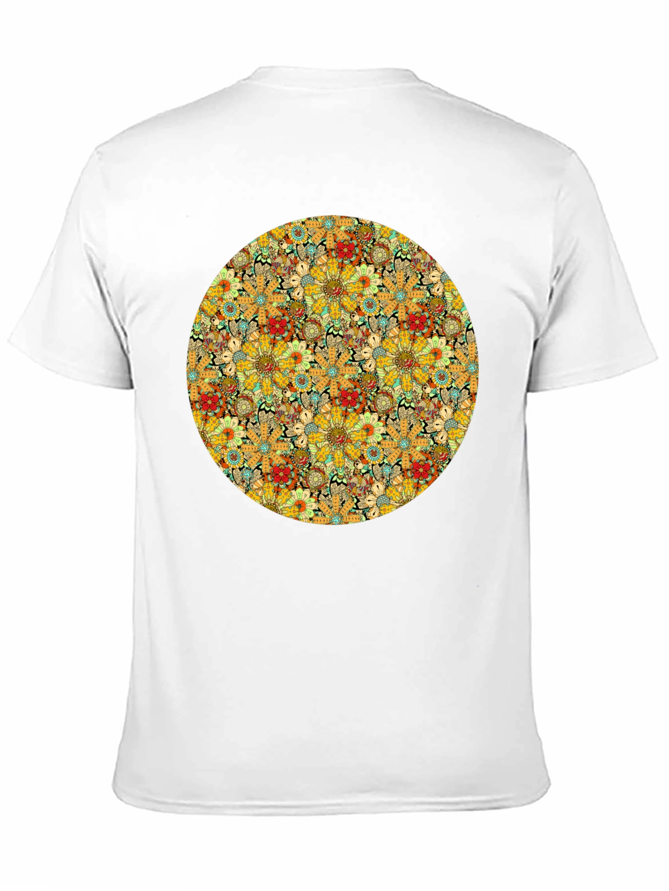 Floral Circle Tee
