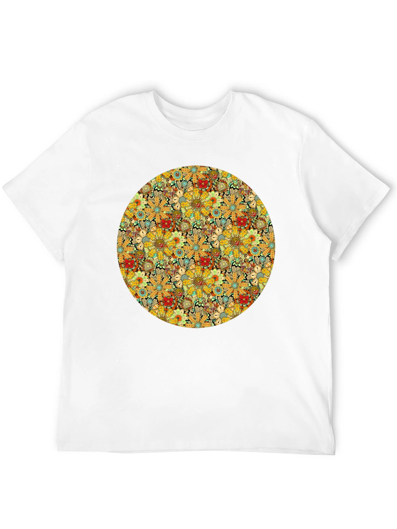 Floral Circle Tee