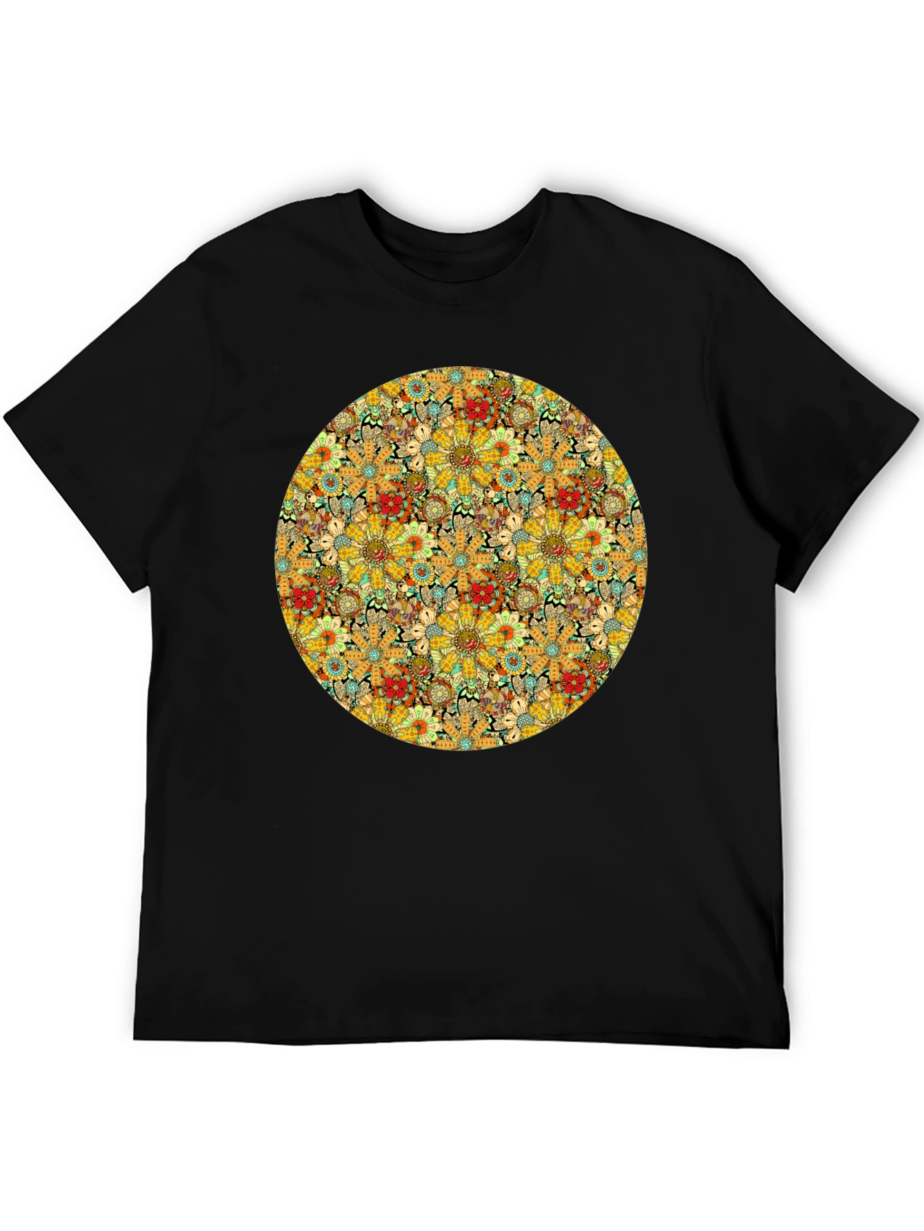 Floral Circle Tee