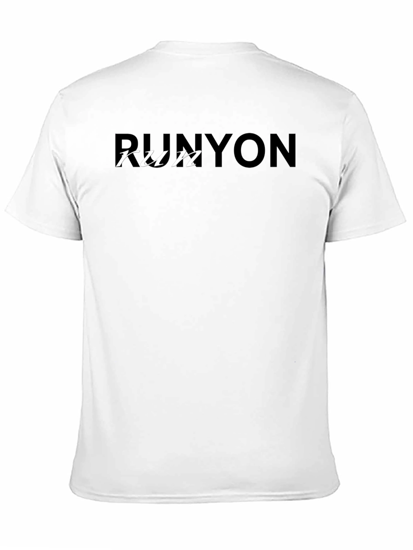 Runyon Run Black T-Shirt