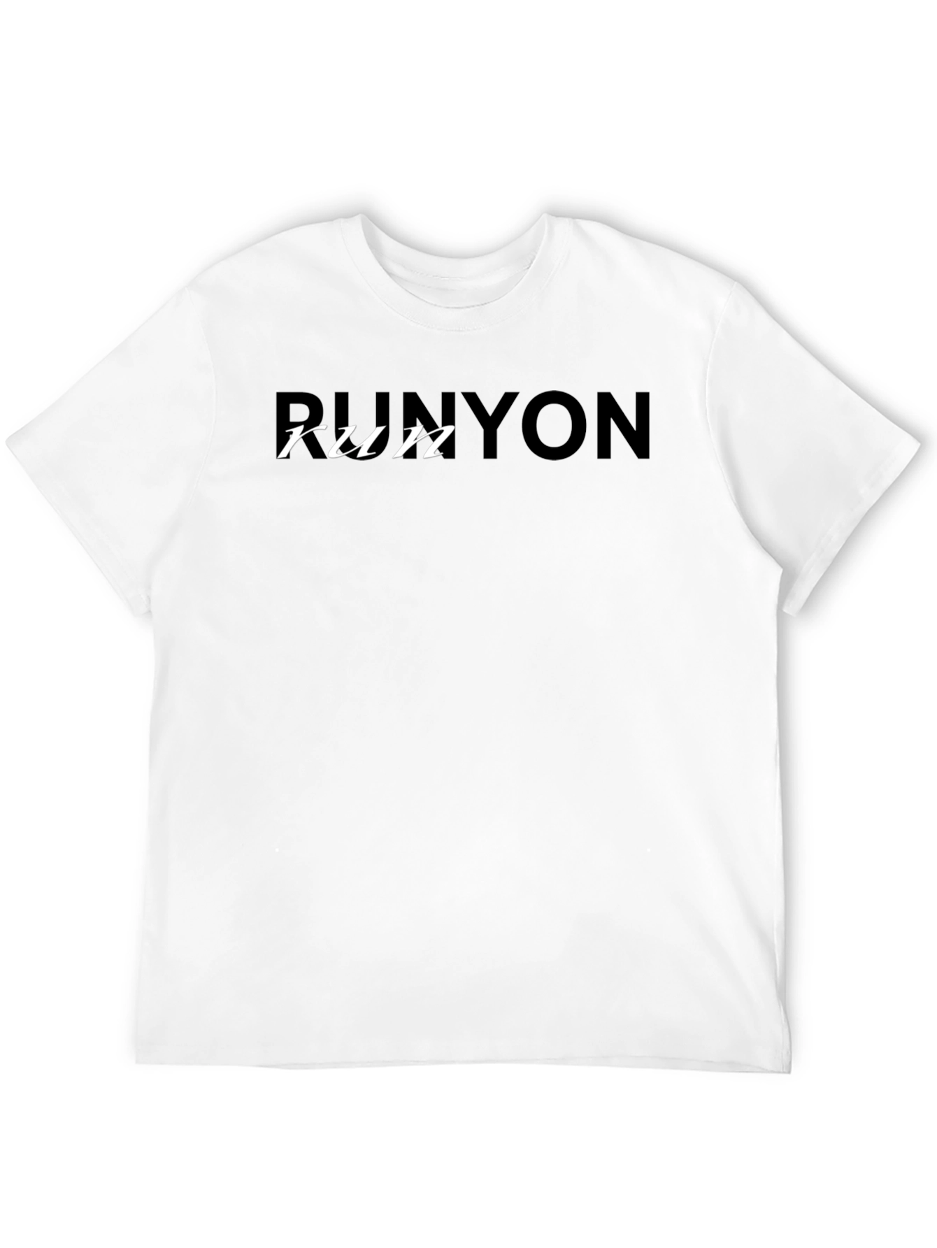 Runyon Run Black T-Shirt