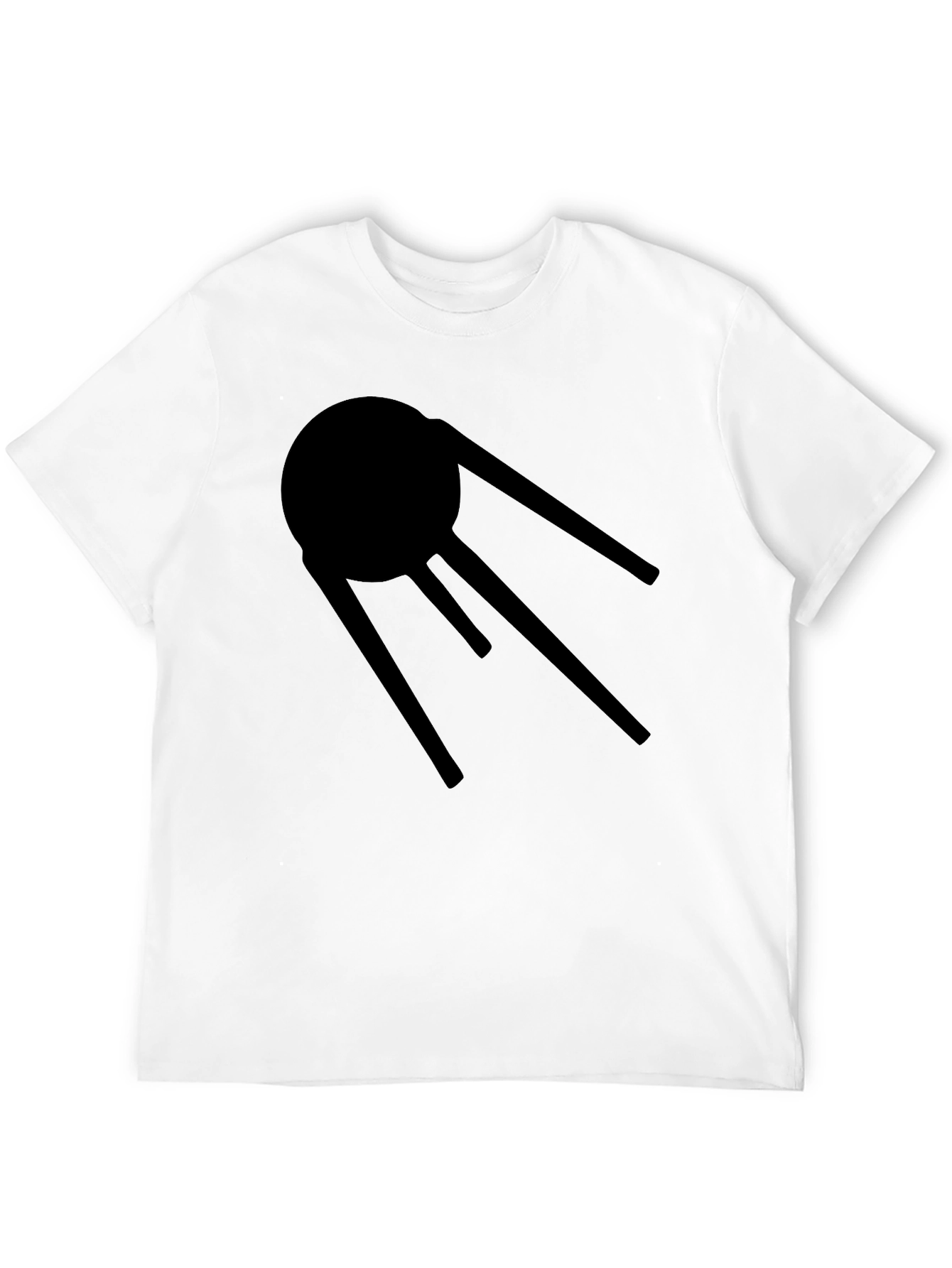 Retro Sputnik T-Shirt - Classic Space Age Design