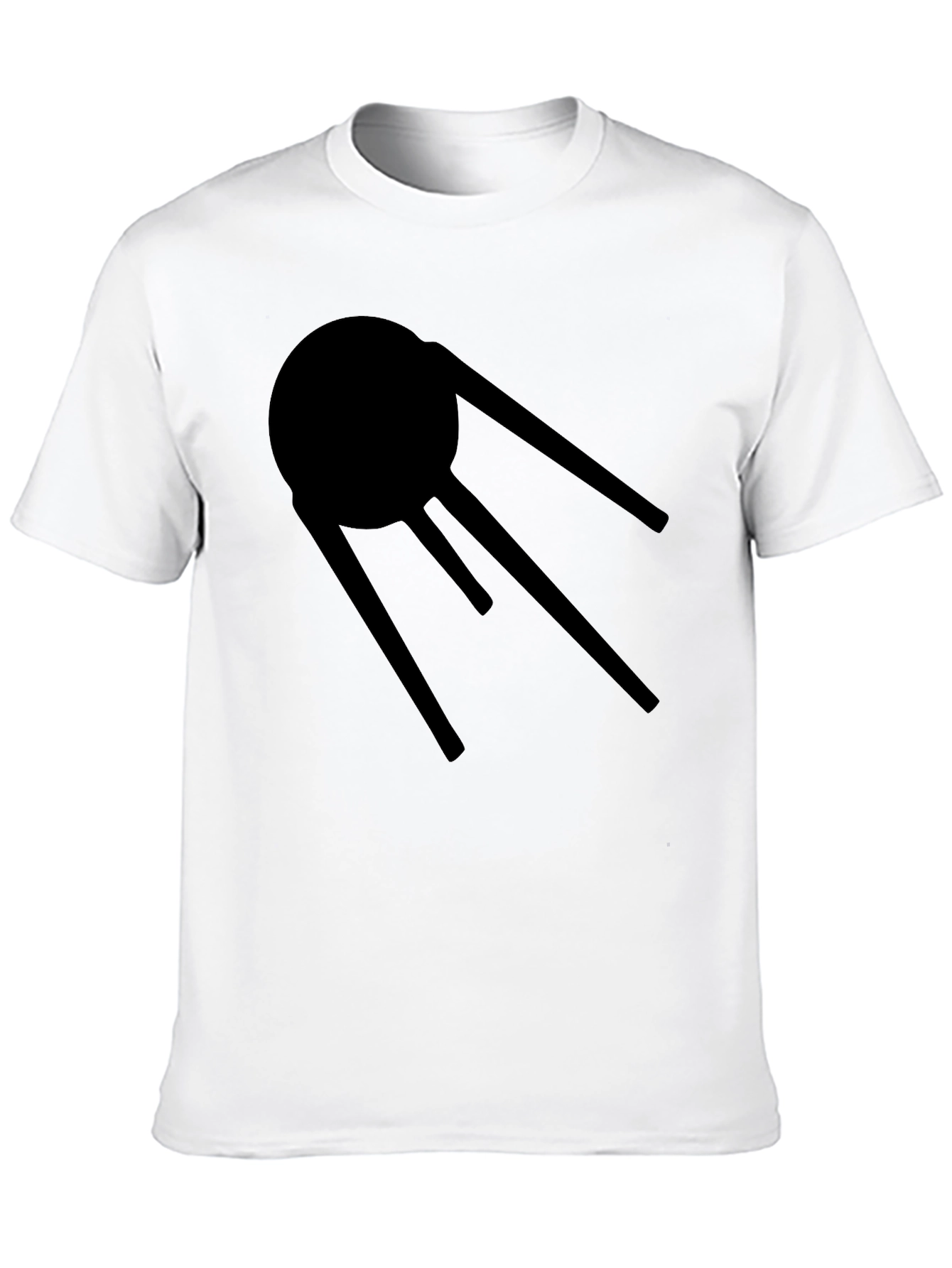 Retro Sputnik T-Shirt - Classic Space Age Design